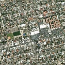 Pacific Beach California High Resolution Satellite Map