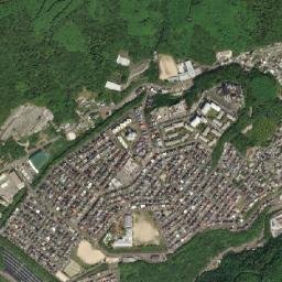 Nagasaki-shi map(satellite map)