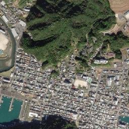 Tosashimizu map(satellite map)