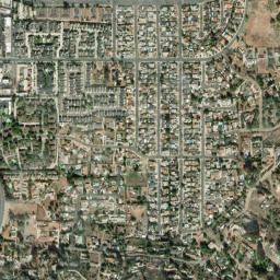 Hillsdale California High Resolution Satellite Map