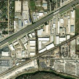 Satellite view of Woodhaven Country Club