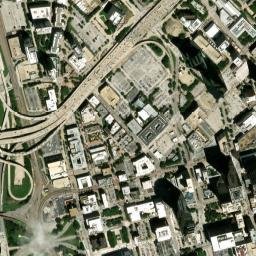 Dallas map(satellite map)