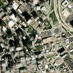 201 South Ervay Street, Dallas, TX 75201 High Resolution Satellite Map