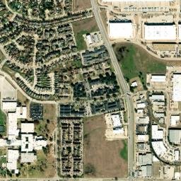 8037-8093 Chariot Drive Dallas TX 75227 High Resolution Satellite Map