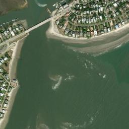 Satellite view of Breach Inlet