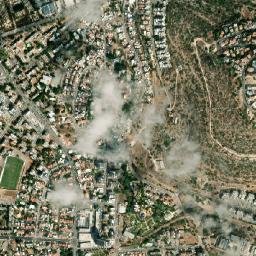 Tirat Karmel map(satellite map)