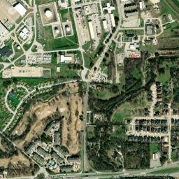 Mc Naughton Lane Westworth Village TX High Resolution Satellite Map