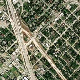 Dallas County map(satellite map)