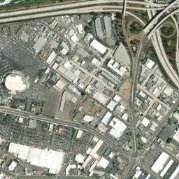 Sports Arena Bl & East Dr, Sports Arena Square Shopping C Satellite Map