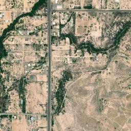 Cactus Flat map(satellite map)