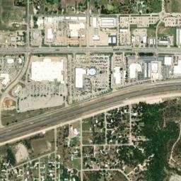 Hudson Oaks map(satellite map)