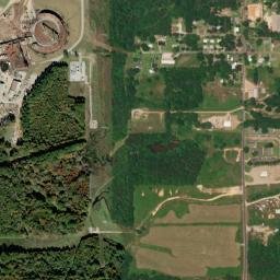 Neshoba County map(satellite map)