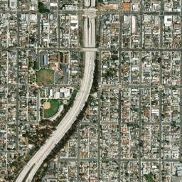 East San Diego California High Resolution Satellite Map