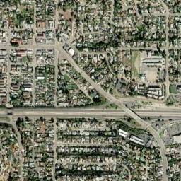 Homelands California High Resolution Satellite Map