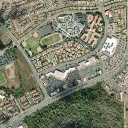 Rancho San Diego map(satellite map)