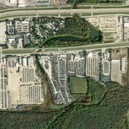 Satellite view of Dallas National Golf Club