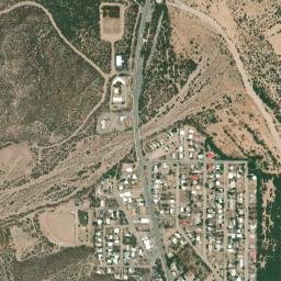 North Mammoth Arizona High Resolution Satellite Map