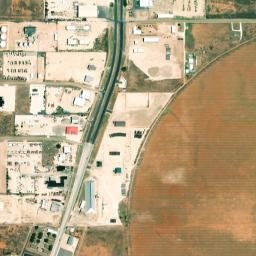Gaines County map(satellite map)