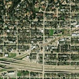 5201 Camp Bowie Boulevard, Fort Worth High Resolution Satellite Map