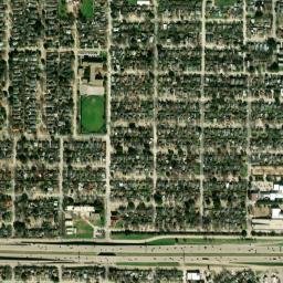 3928-3934 Collinwood Avenue Fort Worth High Resolution Satellite Map