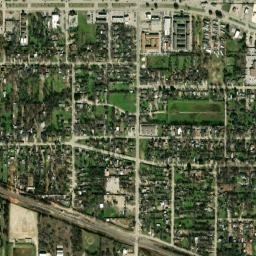 Lancaster & Tierney - East Bound, Fort Worth, TX High Resolution Satellite Map