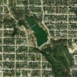 Satellite view of Colonial Country Club