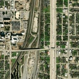 Fort Worth map(satellite map)