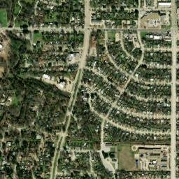 874 East Park Row Drive, Arlington, TX  High Resolution Satellite Map