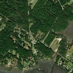 Meggett map(satellite map)