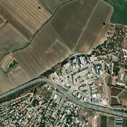 Ramat Yishay map(satellite map)