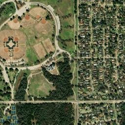 3118-3198 East Perryton Drive Dallas TX High Resolution Satellite Map