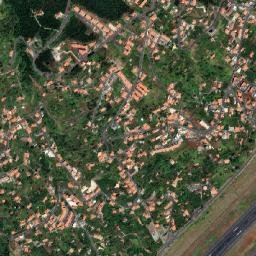 Água de Pena map(satellite map)