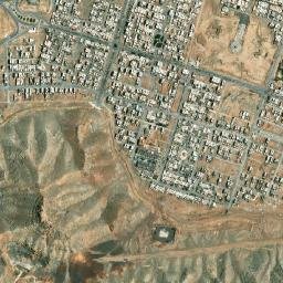 Qahjavarestan map(satellite map)
