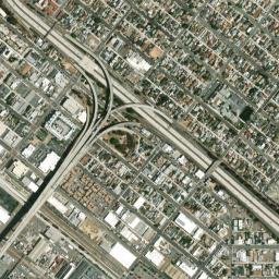 Cesar E. Chavez Pkwy & Logan Ave & San Diego – Coro Satellite Map