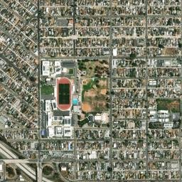 Logan Heights California High Resolution Satellite Map