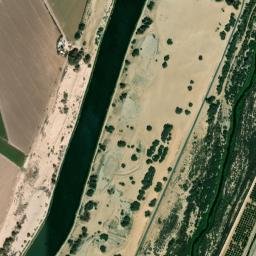 Los Algodones map(satellite map)