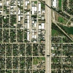 3508 South Freeway, Fort Worth, TX 76110 High Resolution Satellite Map