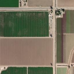 Bonds Corner California High Resolution Satellite Map