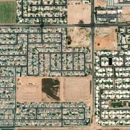 Satellite view of Yuma Golf Desert Hills Par 3 (Arroyo Dunes)