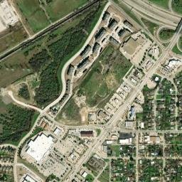 8601-8655 Benbrook Boulevard, Benbrook, TX High Resolution Satellite Map