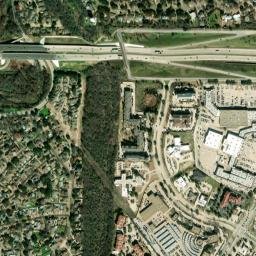 4928-4998 Bryant Irvin Road, Fort Worth High Resolution Satellite Map