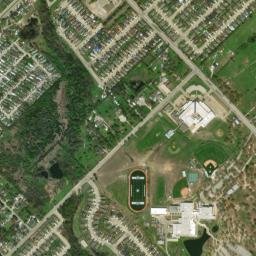 1260-1332 North Woody Road Dallas TX High Resolution Satellite Map