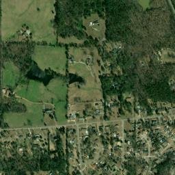 Oak Bowery Heights Alabama High Resolution Satellite Map