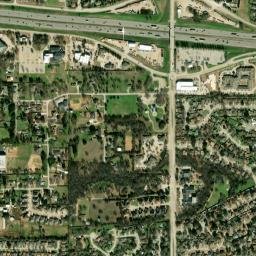 4620 Park Springs Blvd, Arlington, TX High Resolution Satellite Map