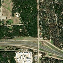 1318 North Cedar Ridge Drive, Duncanville High Resolution Satellite Map