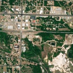 Grand Saline map(satellite map)