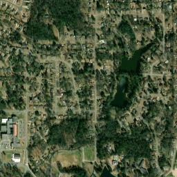 Rocky Brook Alabama High Resolution Satellite Map