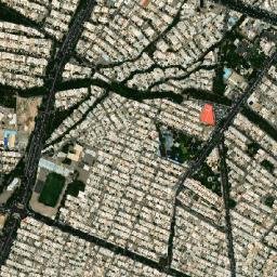 Baharan Shahr map(satellite map)