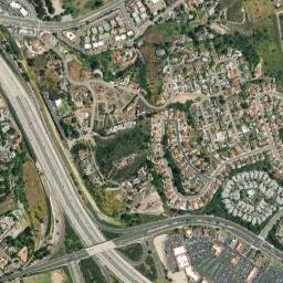 Lynwood Hills California High Resolution Satellite Map