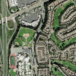 Eastlake Greens California High Resolution Satellite Map